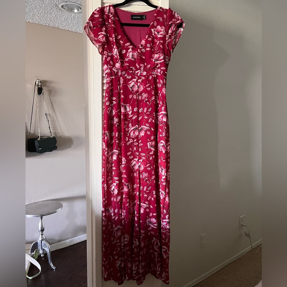 MINKPINK long fuchsia dress